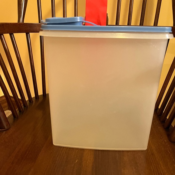 TUPPERWARE SUPER CEREAL KEEPER & DRY FOOD KEEPER VINTAGE - Picture 3 of 9